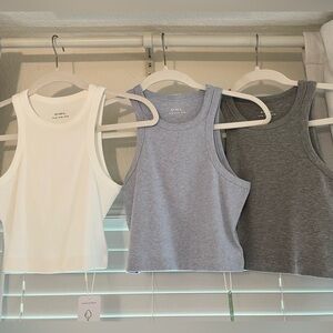 CO Women's Tank Tops - White, Gray, Charcoal